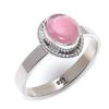 Natural Rhodochrosite Gemstone Handmade 925 Solid Silver Jewelry Ring S.8 U6O92