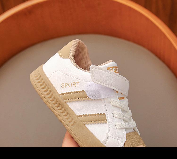 Spring Baby White Walking & Sports Shoes for Toddlers and Kindergarten Kids - Boys & Girls