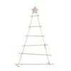 Wooden Triangle Christmas Tree Ornaments - Mall Window Display Decoration Props