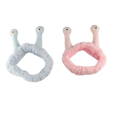 Elastic Snail Headband Cartoon Hair Hoop Cute Plush Hairband  Girl