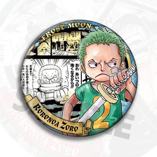 

One Piece Anime Zoro Roronoa Badge Pin Brooch Replica Keychain Shiny Film Medal Collectible Goods Action Figure Cosplay 58mm