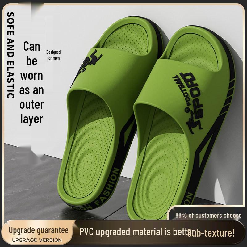 Pánské letní sportovní outdoorové protiskluzové pantofle se silnou podrážkou