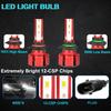 For Toyota Camry 2000 2001 2002 2003 2004 2005 2006 Light Bulbs, 800% Brightness Hi and Lo Beam+Fog Light Bulbs, Superfocused Beam Mode, 6500K White,