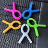 Plastic Clothes Drying Clips With Strong Grip For Home Laundry And Garment Fixing