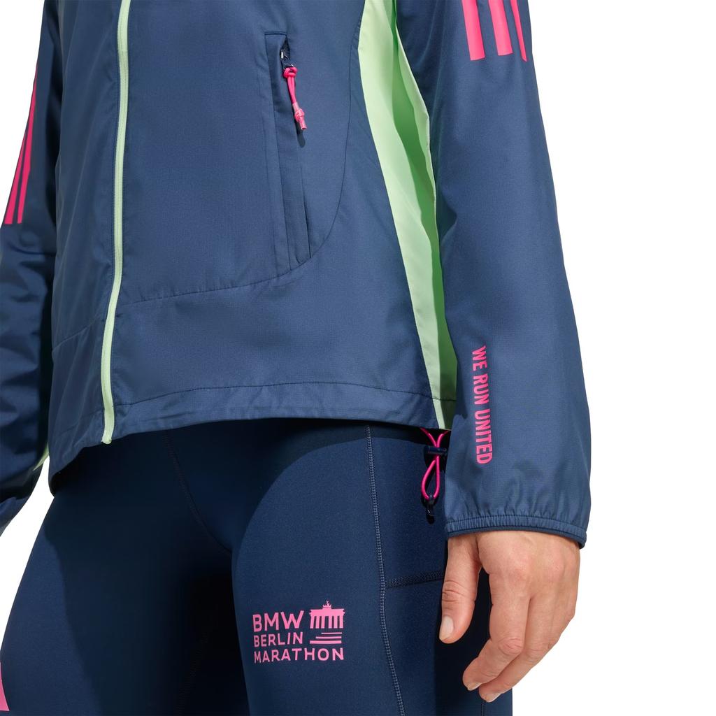 Adidas Marathon Zipper Color Block Logo Long Sleeve Jacket Men jackets KA8538