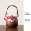 Changqi Forbidden City Red Ceramic Teapot Set