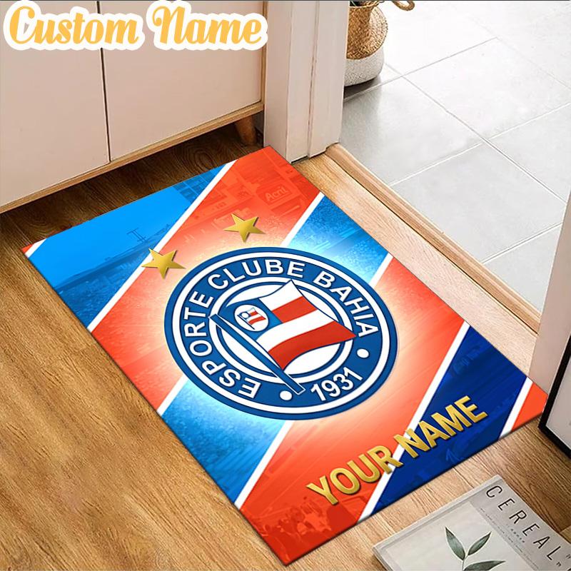 Custom Name Esporte Clube Crest Rug, Office Rug, Chair Rug, Carpet for Living Rooms, Doormat Game Rug Home Decor Christmas Gifts