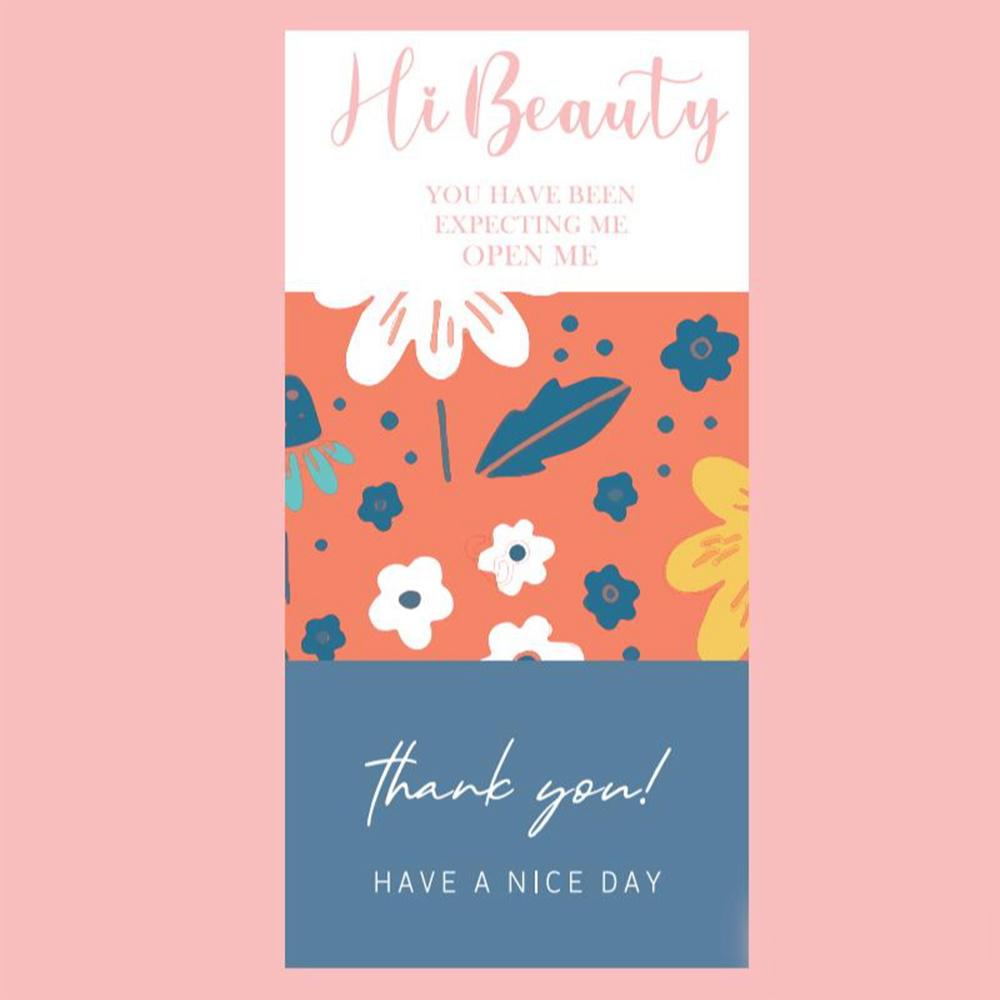 

Школьный блокнот Забавные наклейки Цветы Спасибо Украшение X019 A13-50pcs-5x10cm