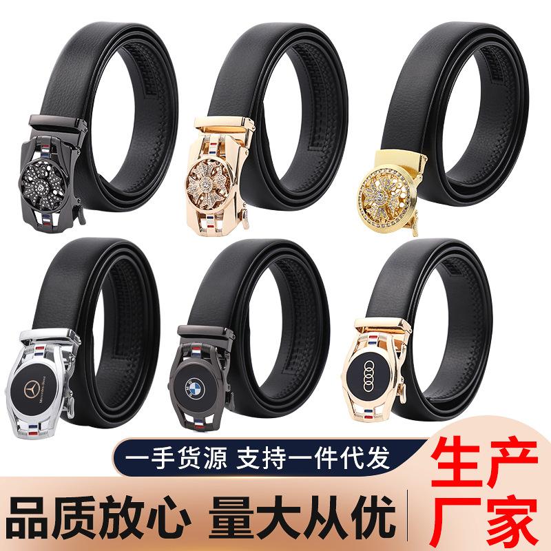 

Удача Приходит Ремень Мужской Модный Повседневный Бизнес Корейская Версия Pant Belt Автоматическая Пряжка Вращающийся Молодежный Трансферный Ремень