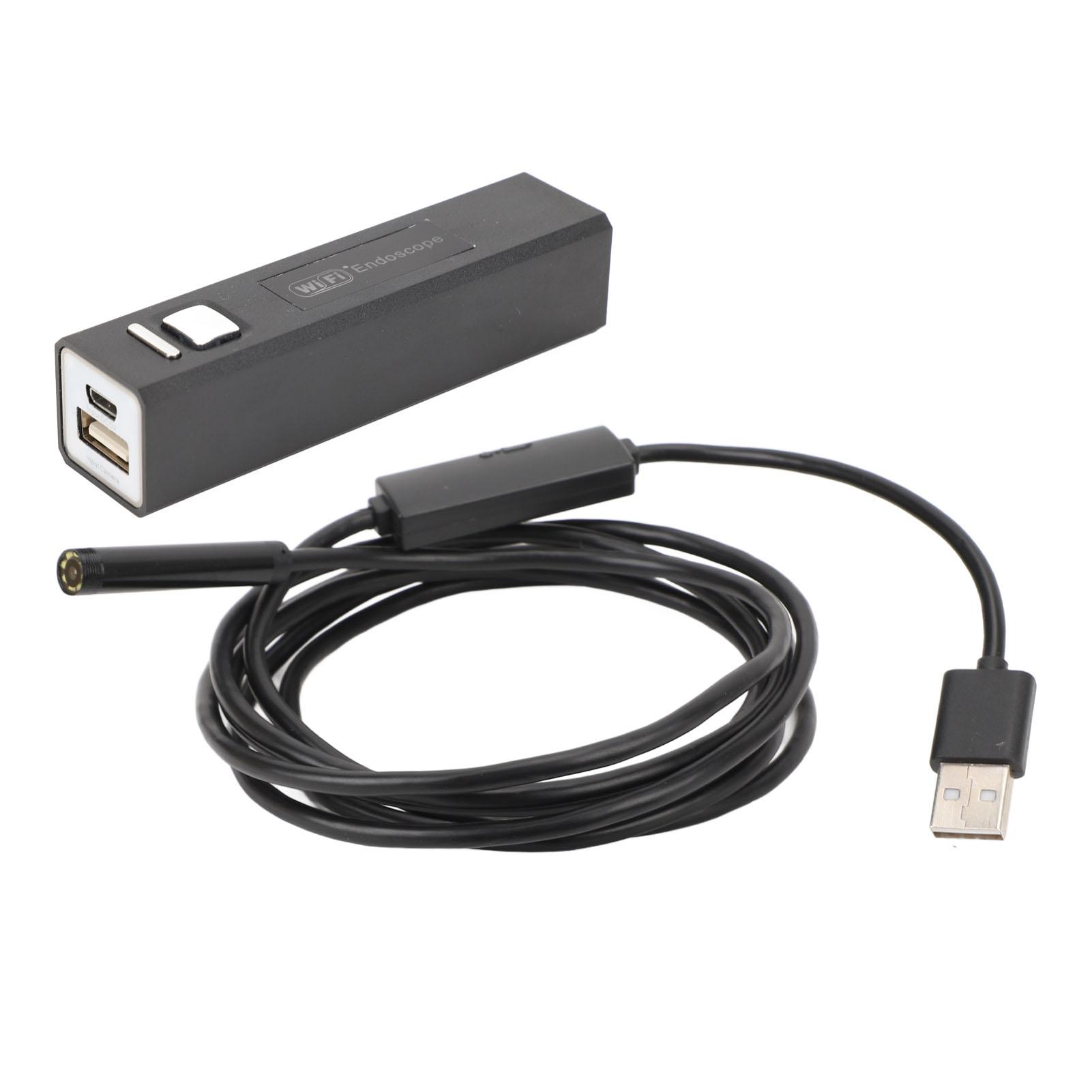 

Эндоскопическая камера WiFi, инспекционная камера с 6 регулируемыми светодиодными лампами, камера для трубного канала для телефона