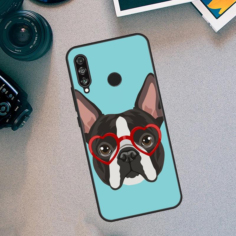 Boston Terrier Dog For Huawei Nova 5T 9 10 SE 3i 7i 8i 11i 12i Y60 Y61 Y70 Y72 Y73 Y90 Y91 P30 P40 Lite Case