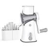 5 in 1 Drehkäsereibe Schredder Küche Mandoline Gemüse Julienne Slicer Waffelschneider Nuss Chopper JT247