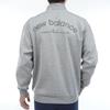 New Balance Men's Golf Sweat Blouson Jacket (012-5262002) Gray - Cardboard Knit, Moisture Wicking, Quick Dry Trainer (Size5)