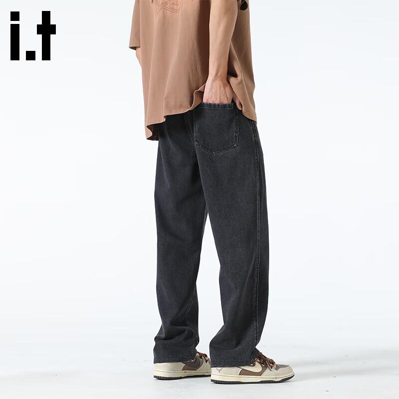 Fingercroxx Men's Casual Straight-Leg Outdoor Jeans