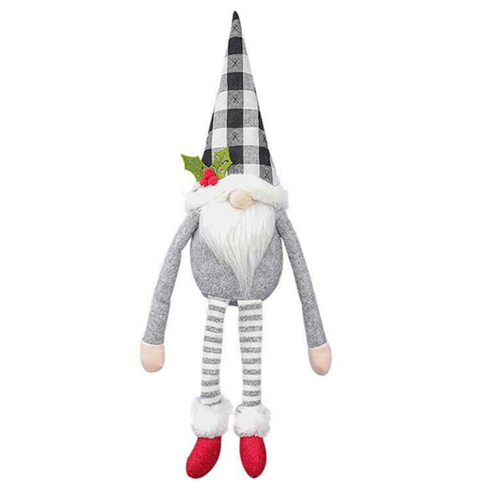 

Рождественский Санта-Клаус, пряжка для занавесок, держатель для галстука, зажим для штор, Рождественский домашний декор, принадлежности серый