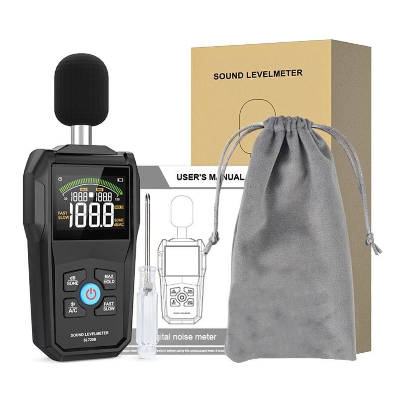 

Decibel Meter/Sound Pressure Reader / 30-130dBA Ranges Digital Sound Meter Decibel Meter