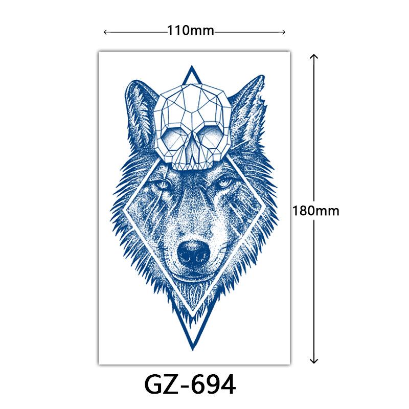 Autocolante Tatuaj cu Suc, Autocolante Tatuaj Herbal, Autocolante Tatuaj Semi-Permanent cu Litere Engleze Tatuaj