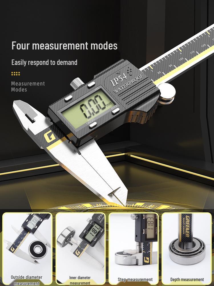 High-Precision Digital Vernier Caliper for Industrial and Jewelry Use