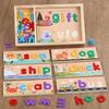 Magnetic Word Spelling Toy: Children's Educational English Game for Early Learning