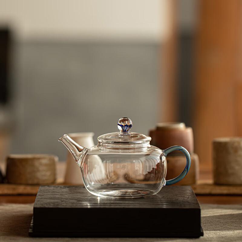 Diller 230ml Kleine Glas-Teekanne mit Filter