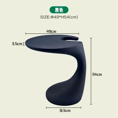 Unique Coffee Table Home Ornament Portable Modern Coffee Table Bedroom Nordic Round Korean Luxury Circle Mesa Centro Room