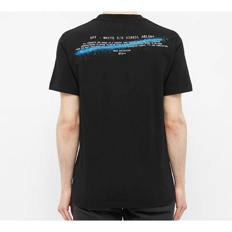 OFF WHITE SS20 T Shirt Men's Black OMAA027S201850101001