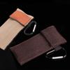 20.5cm Length Natural Wood Chopsticks Folding Cutlery for Outdoor Hiking Camping Easy Carrying Dinnerware