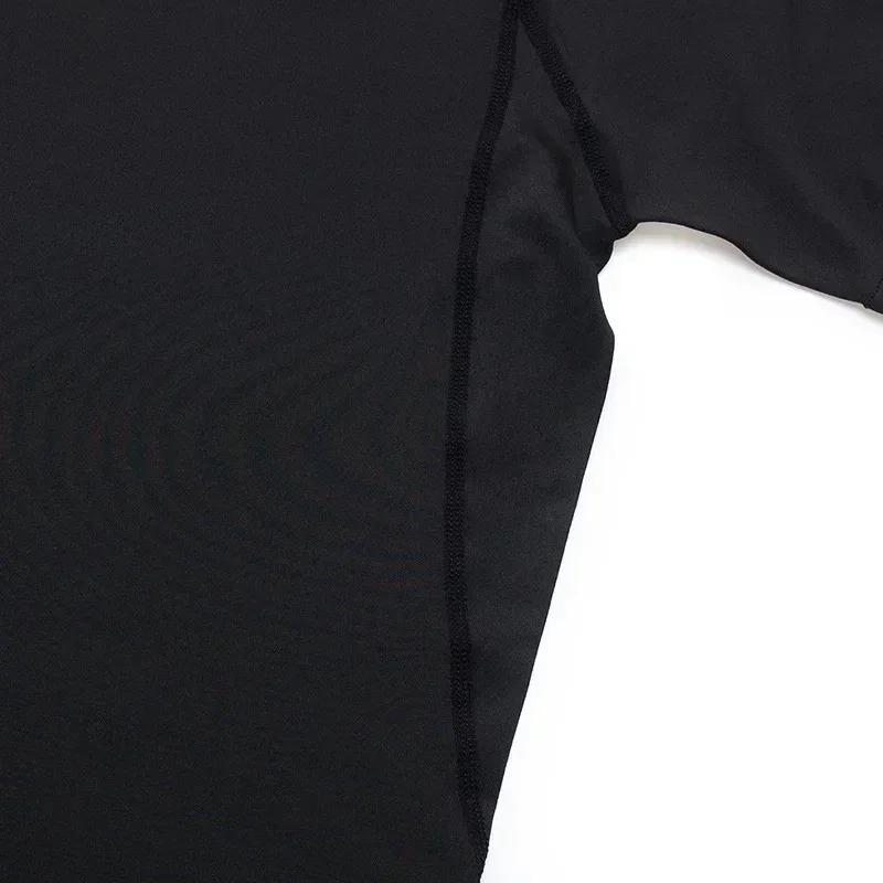 Compression Shirts for Men Breathable Stretchy Gym Workout Running T-shirts Summer Quick Dry Tees Sweat Absorbing Short Sleeve Tight Fit