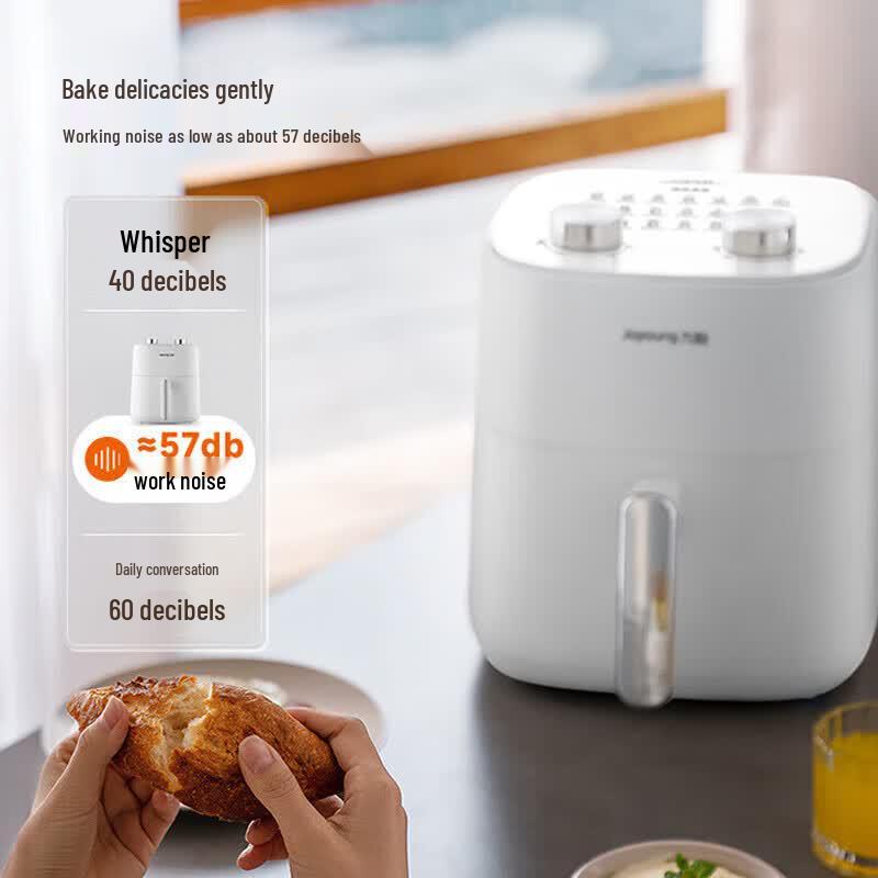 Joyoung 5L Oil-Free Non-stick Air Fryer CN plug (adapter included)