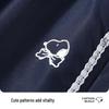 SNOOPY Girls' Curved Knife Casual Long Pants