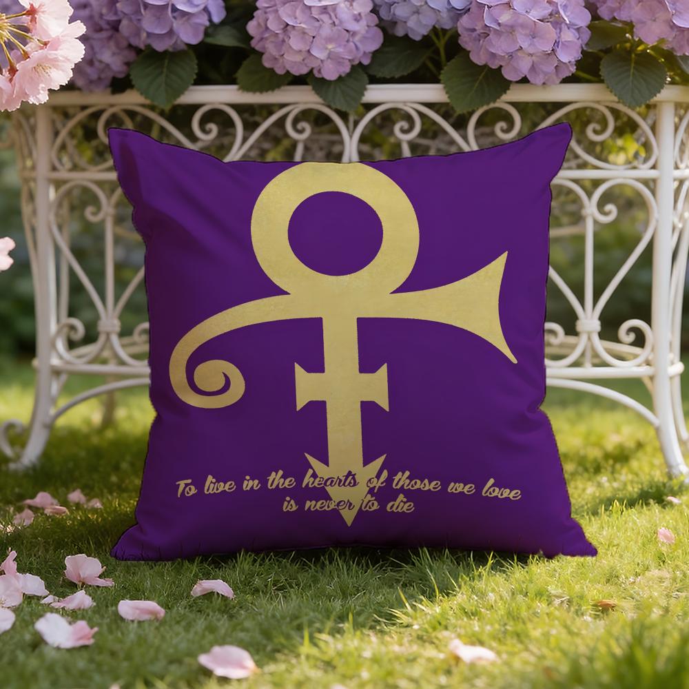 Funny P-Prince Singer Cushion Cover Home & Car Dual-Scene Pillow Cover: Reversible for Premium Comfort