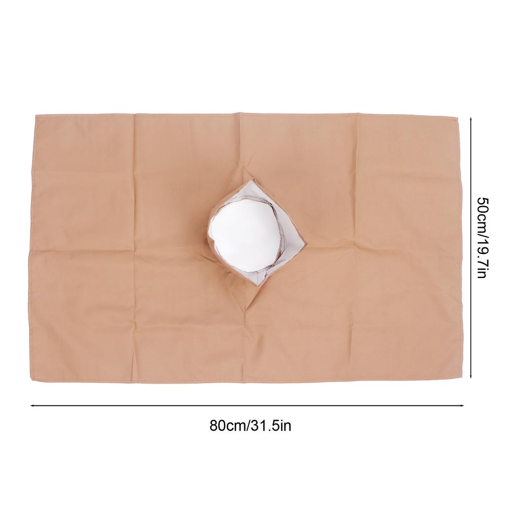 Massage Table Sheet Pure Cotton Simple Washable Professional Beauty Bed Face Sheet for Beauty Salon