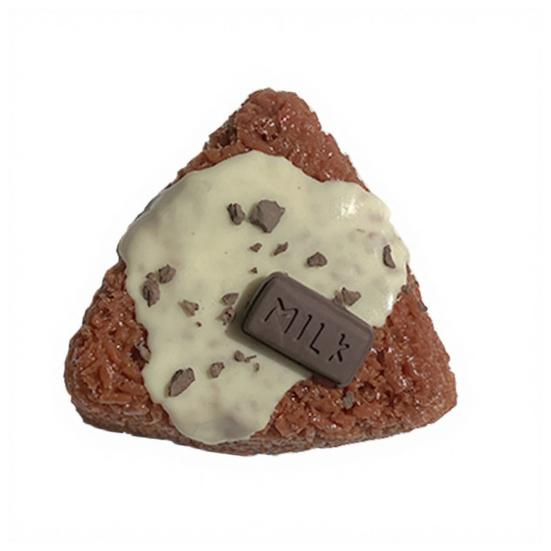 

Realistic Chocolate Rice Ball Squeeze Toy Soft TPR Fidget for Stress Relief Cute Food-Themed Decompression Gadget for Kids Adults