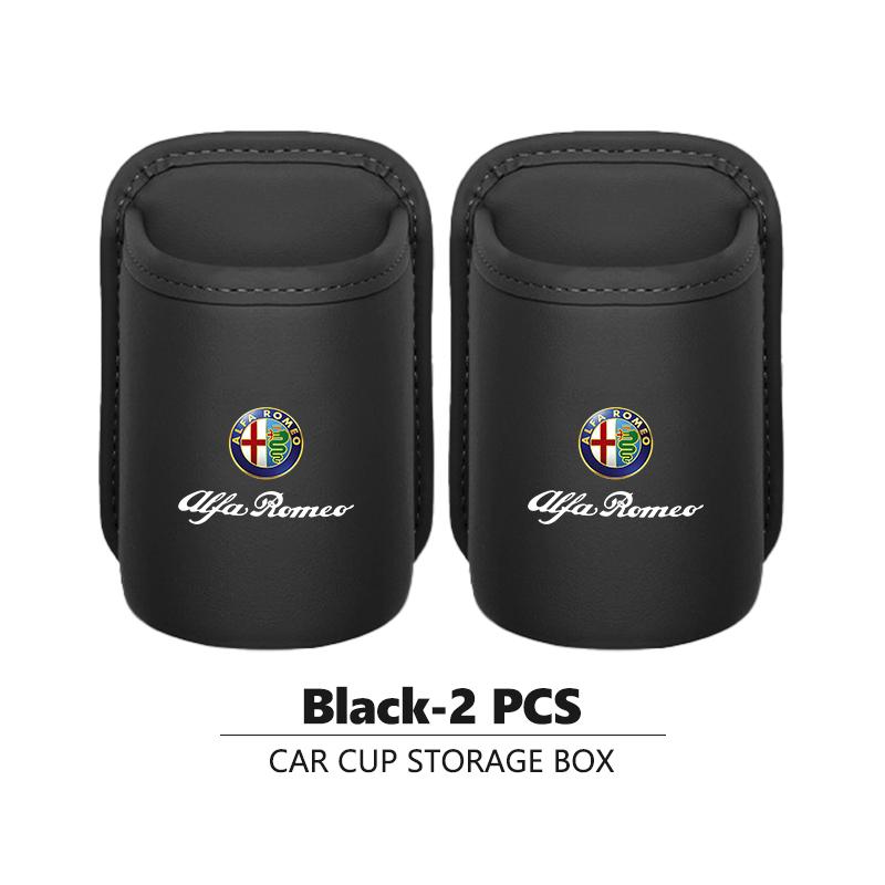 Hanging Car Door Water Cup Storage Box Drink Water Bottle Organizer For Alfa Romeo Giulietta GT 159 147 156 Mito Brera Giulia