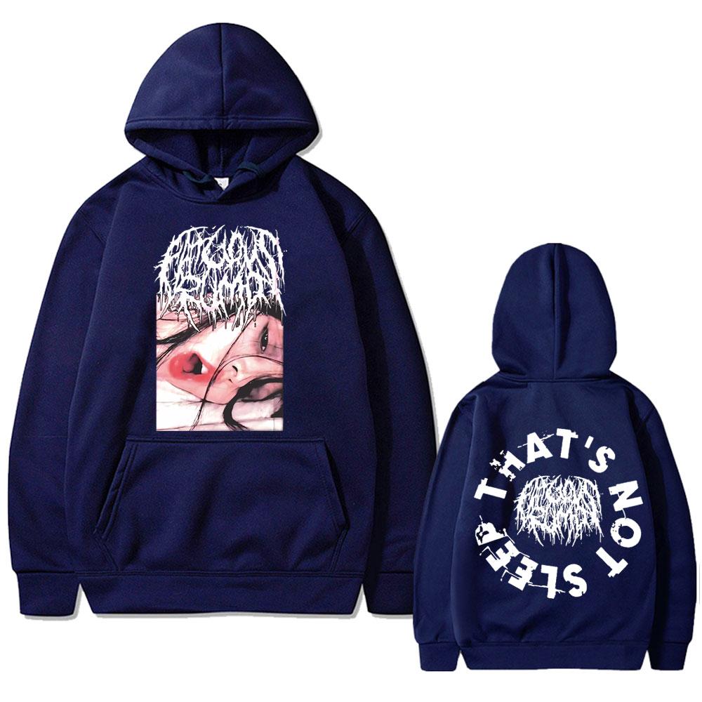 Rapper Playboi Carti und Ken Carson That's Not Sleep Hoodie Herren Opium Hip Hop Oversized Sweatshirt Herren Fleece Baumwolle Kapuzenpullover