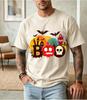 Halloween Ghost Witch Hat Pumpkin Tshirt Spooky Bats Haunted House Boo Soft And Comfortable Classic Fashion Highquality