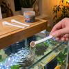 3Pcs Multi-size Aquarium Feeding Scoop Precise Scale Fish Feeding Tool  For Home Use