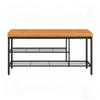 Chic Shoe Holder with Seat, Compact Storage Holder, Shoe Bench, Storage Holder (Only with Storage Holder)