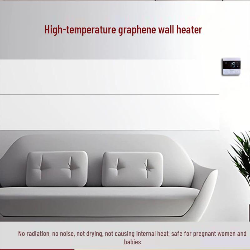 In Stock: Quick-Heating Graphene Wall Heater with High Warmth