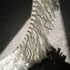 90x16cm Creative Coarse Tassel Wave Woolen Fabric Handmade DIY Decoration Exaggerated Clothing Coat Jacket Designer Fabric