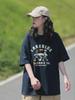 Plus Size Neutral Style Women's Short Sleeve Summer Trendy Streetwear T-Shirt