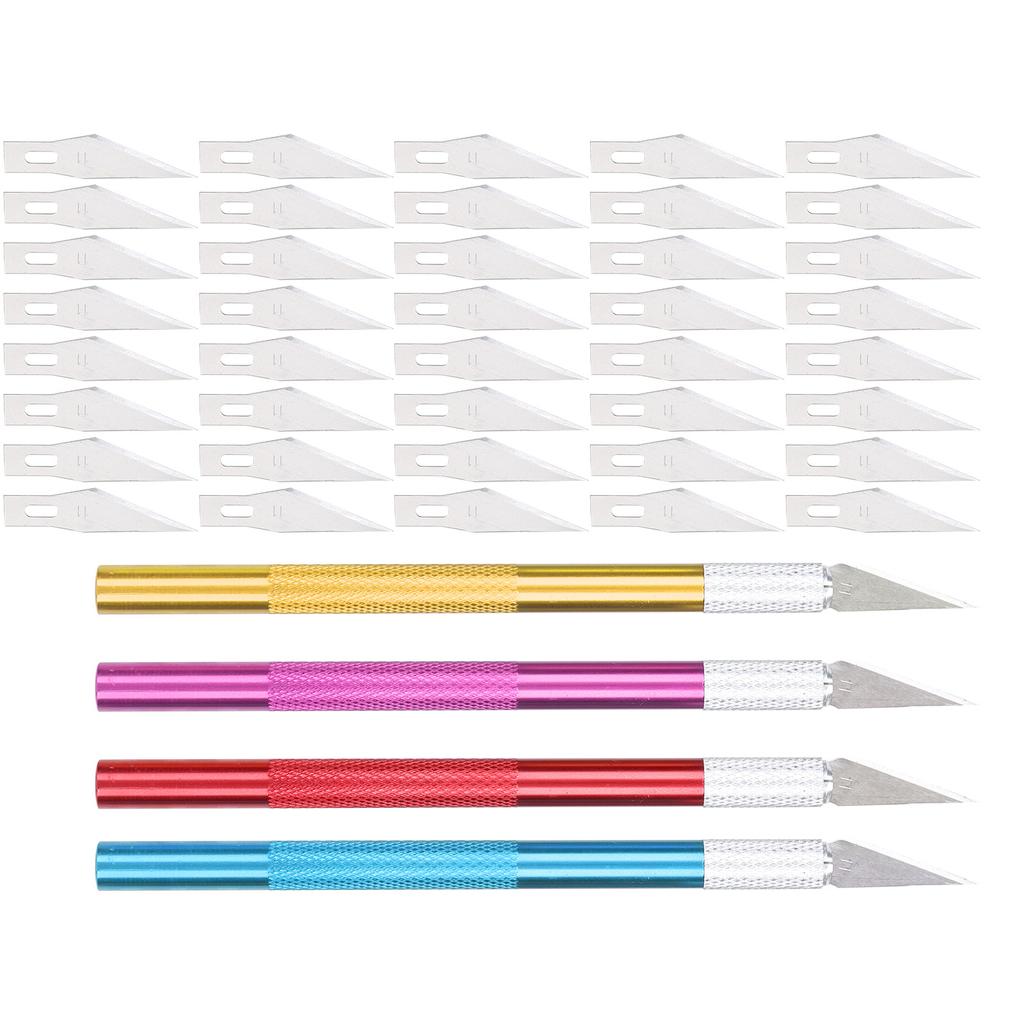 Craft Knife Hobby Chisel Tool Steel Blade Cutting Carving Scrapbooking Art Creation Tool