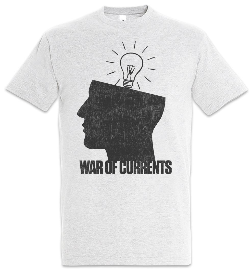 

War Of Currents T-Shirt Mens Womens Tees Top Thomas Alva George Westinghouse Edison AC/DC Science 4XL