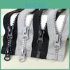 60500cm Double 8 Resin Zipper Sliders Zippers Openend Long Zip For Sewing Down Jacket Tent Garment Repair Kit Diy Accessories