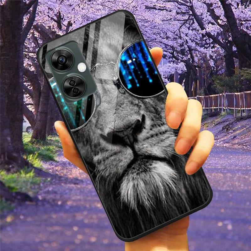 For OnePlus Nord CE 3 Lite 5G Case Tempered Glass Hard Cover Soft Bumper for One Plus Nord CE3 Lite N30 Phone Shell Capa CE3Lite