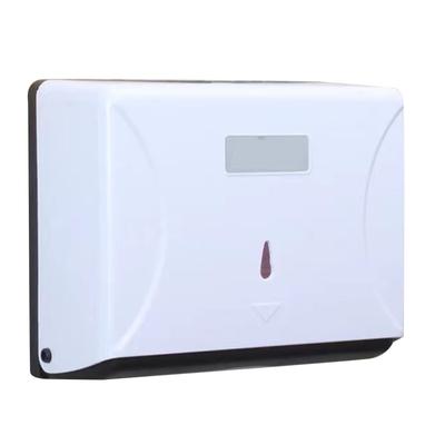 Tissue Box ABS Simple Large Capacity Space Saving Wall Mounted Tissue Holder for Hotel Toilet Home White