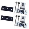 Adjustable Foot Mount with Screws Rubber Pads Solar Panel Mounting Brackets Kit