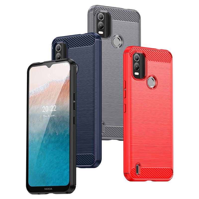 Applicable To Nokia C11Plus Mobile Phone Case Nokia G11 Protective Case Soft Silicone Brushed C11 All-inclusive C11