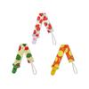 Pacifier Holder Clip Baby 3 Pack Cartoon Print Safe Secure Strap for Crawling Playtime and Walks Outdoor