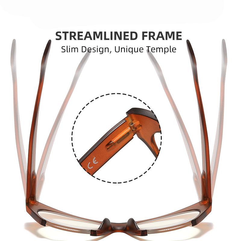 Vintage Oversized Sexy Cat Eye Reading Glasses Women Myopia Customize Prescription Optical Lens Anti Blue Light Eyeglasses Frame